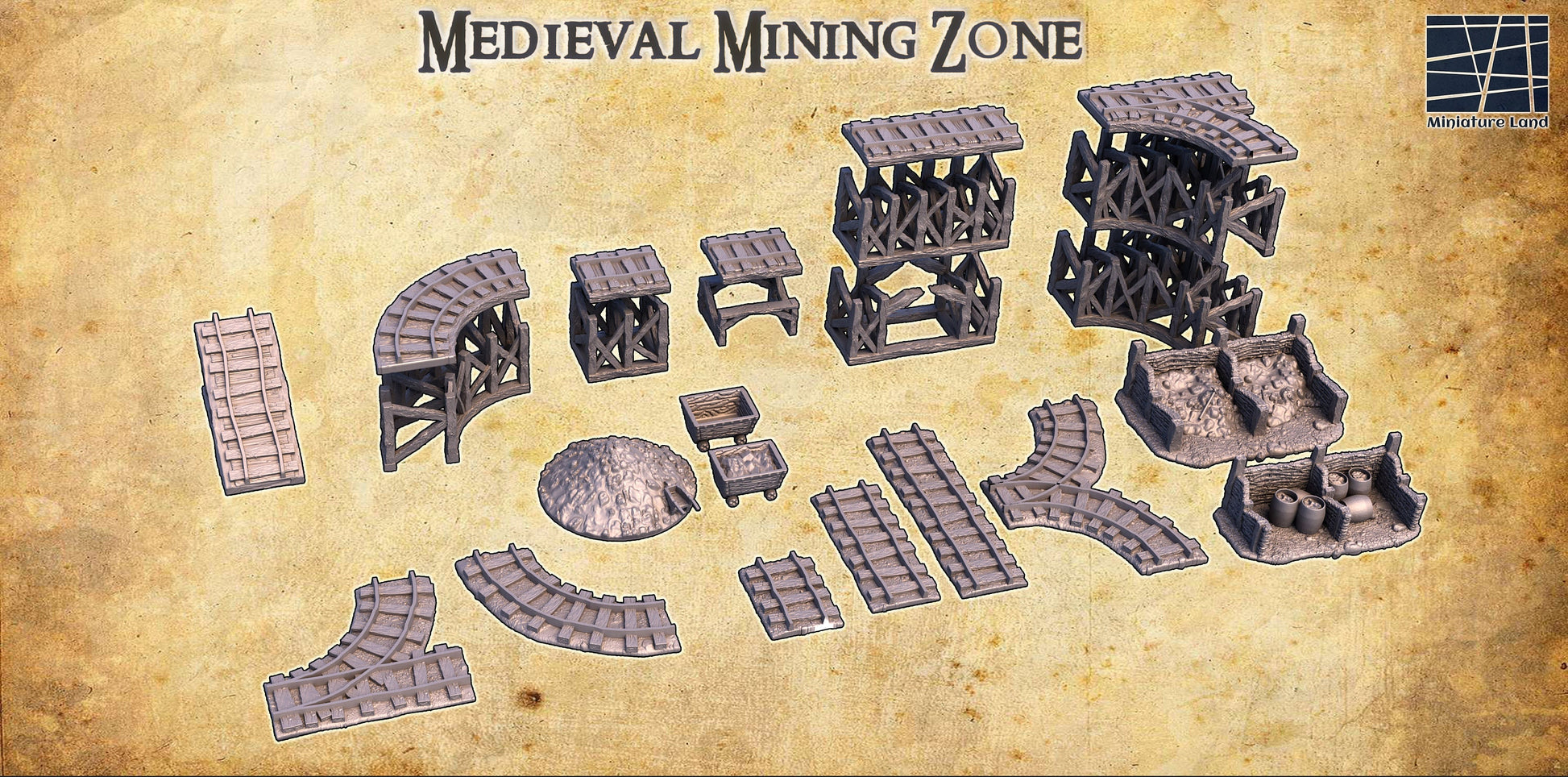 dnd terrain, Dungeons and Dragons, Dungeon Master, Bundle, board game, warhammer40k, star wars, Elf, Shrine, Elven, Elfish, Elves miniatures, role playing games, Desert Terrain, Market, Hamas, Middle East, Israel, Desert Mine, Syrian, Mine set, Mine