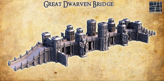 dnd terrain, Dungeons and Dragons, Dungeon Master, Bundle, board game, warhammer40k, star wars, Shrine, Elven, Elfish, Elves miniatures, role playing games, Desert Terrain, Market, Dwarf, Dwarven Bridge, bridge, span, river bridge, dwarf stronghold