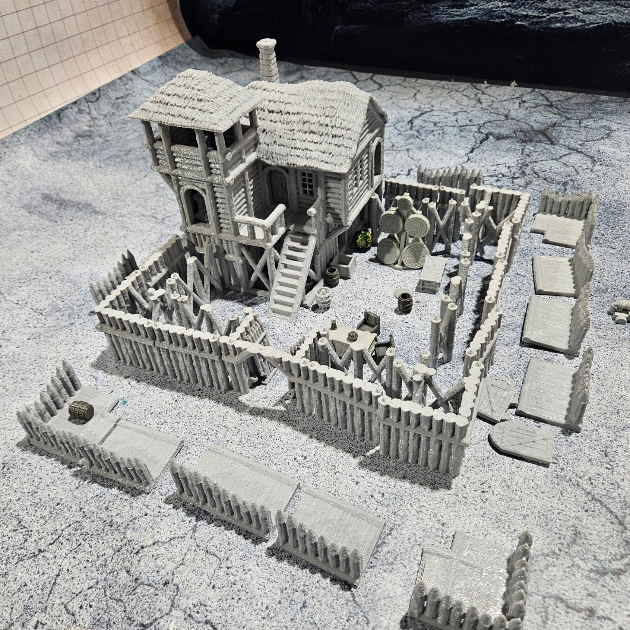 dnd terrain, Dungeons and Dragons, Dungeon Master, Bundle, board game, warhammer 40k, star wars, dnd dice, birthday gift, miniatures, role playing games, cyberpunk, Desert Terrain, PLA, 3D Print, 28mm, Set, Tabletop, Box Set