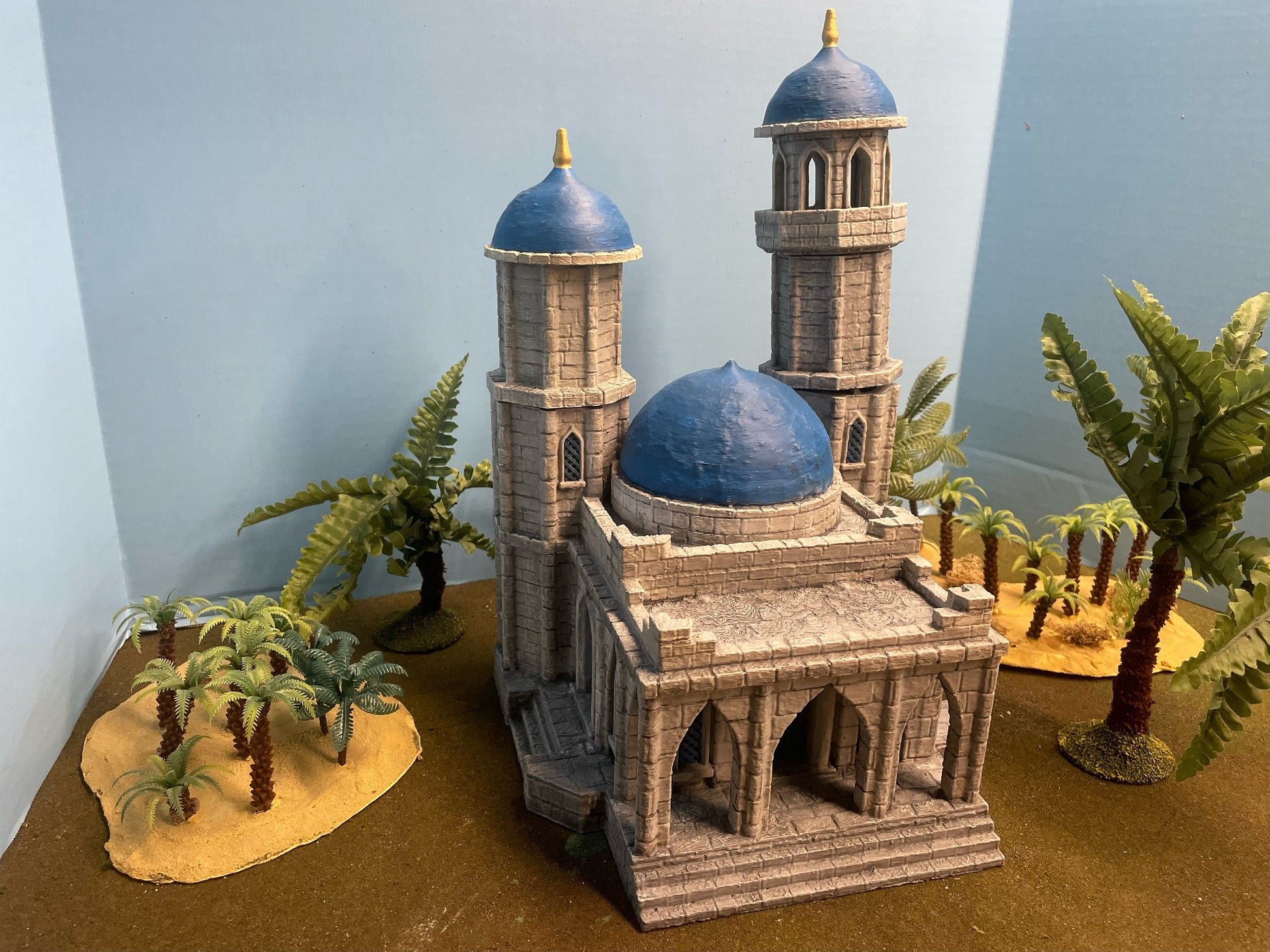 Small Desert Mosque, Mosque, Desert Terrain