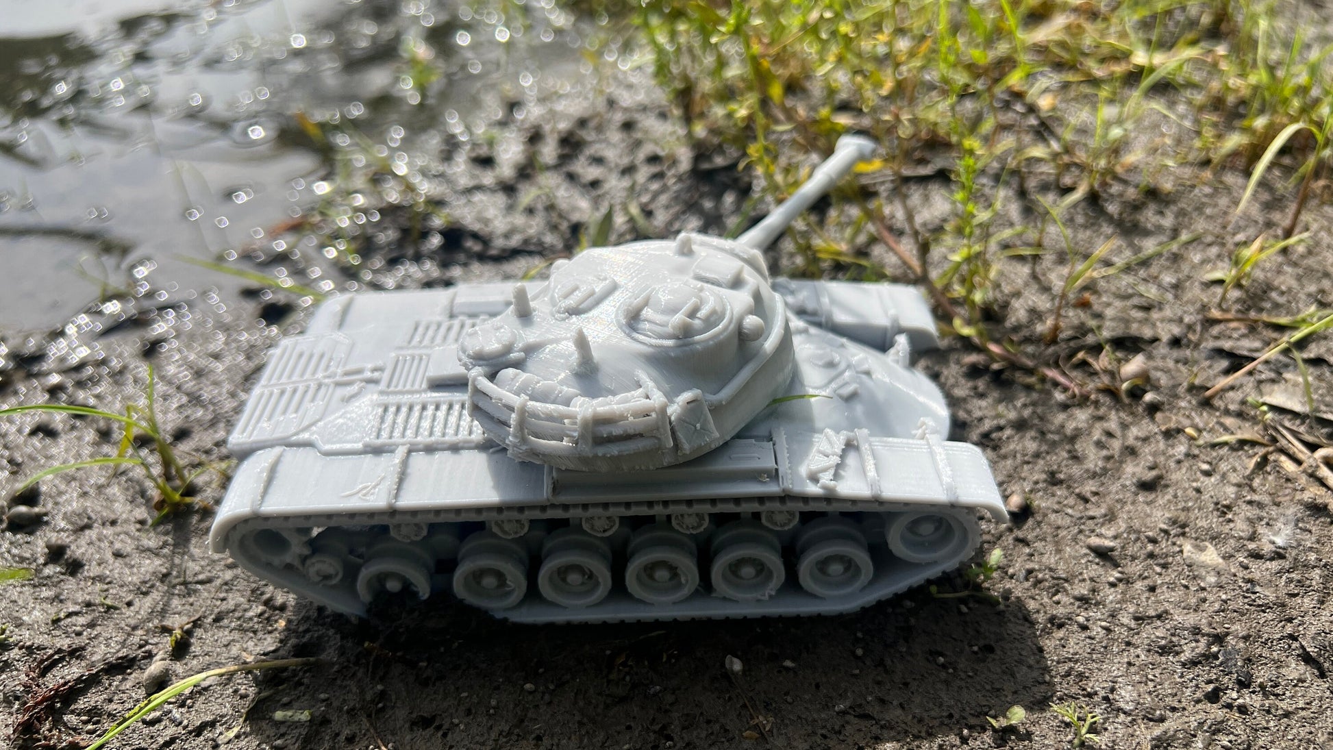 M48 Patton, MBT, Vietnam, Modern warfare, Tabletop terrain, WW2, Modern tank,