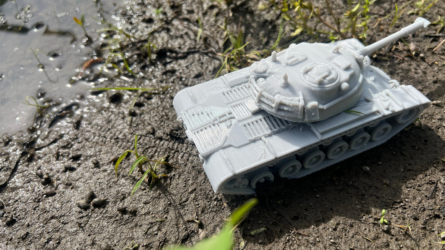 M48 Patton, MBT, Vietnam, Modern warfare, Tabletop terrain, WW2, Modern tank,