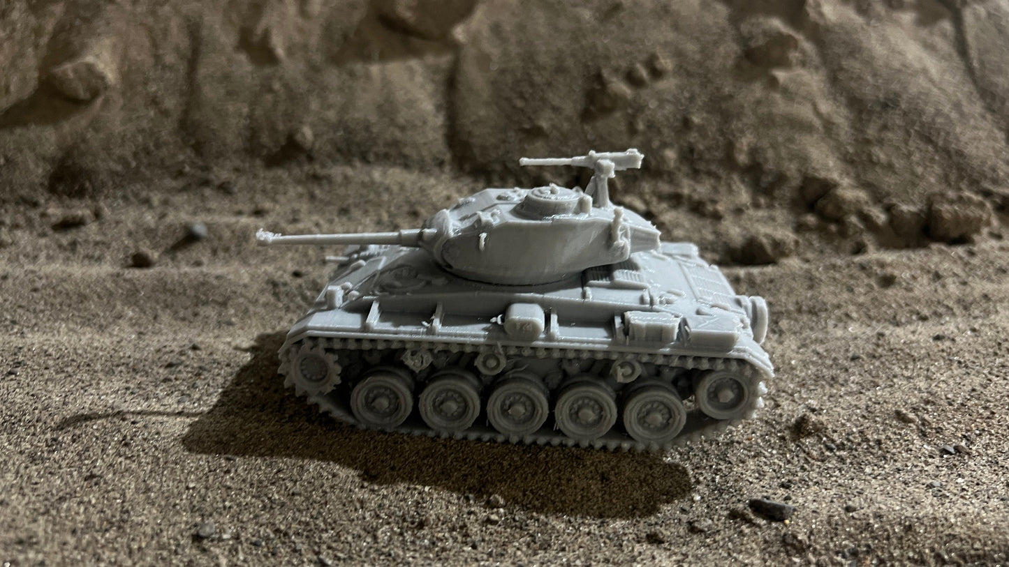 M24 Chaffee, Light tank, ww2, cold war, Modern warfare, Tabletop terrain, WW2, Modern tank,