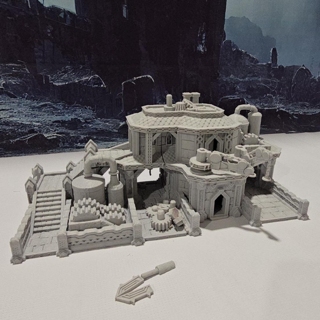 dnd terrain, Dungeons and Dragons, Dungeon Master, Bundle, board game, warhammer 40k, star wars, dnd dice, birthday gift, miniatures, role playing games, cyberpunk, Desert Terrain, PLA, 3D Print, 28mm, Set, Tabletop, Box Set