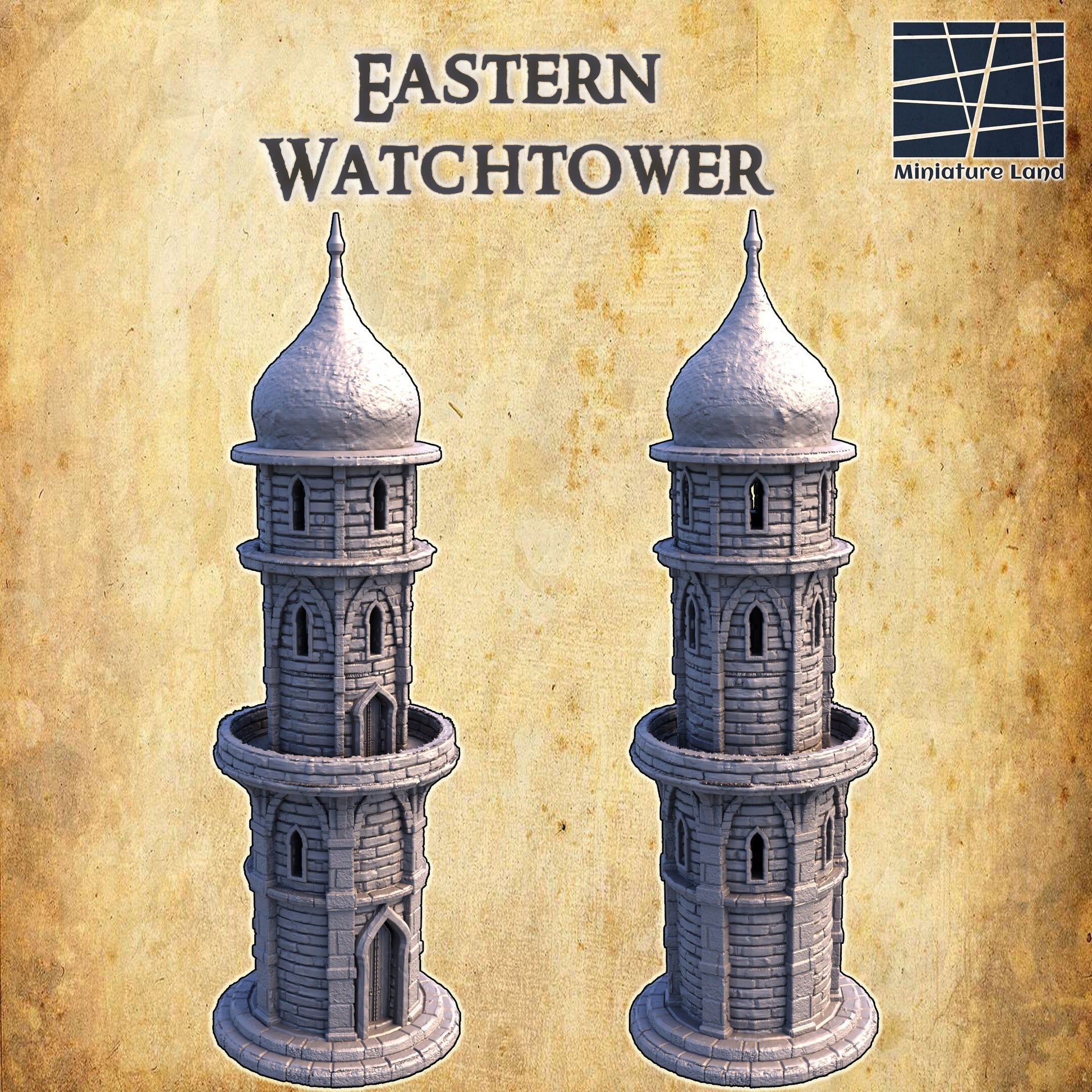 Middle Eastern Watchtower, Arabian Tower, Eastern Watch Tower