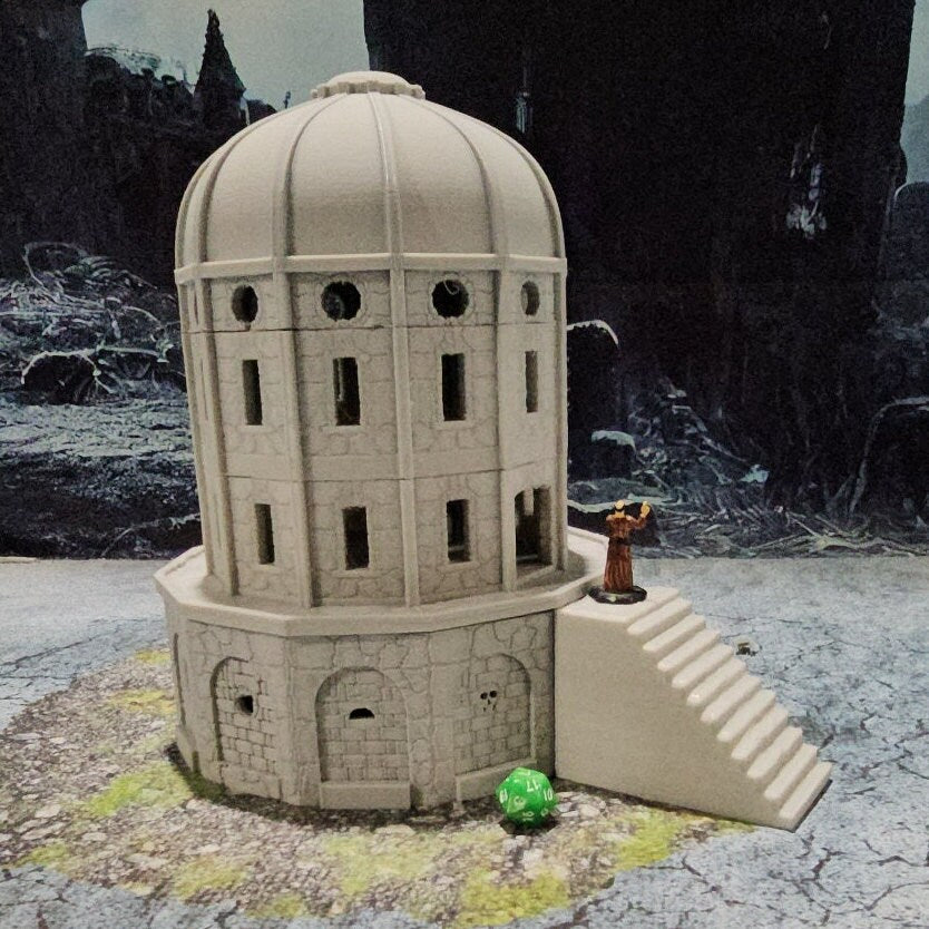 Tabletop Terrain, Mordheim, D&D, Pirate, Tower, Ruin, Ruined, houses, Tabletop, Fantasy Terrain, Town Set, Town and Market, Mordheim Set, Wargaming, Dungeons and Dragons, Lord of the rings, RPG Set, building set, small town, Damned, Temple, Mor, mord