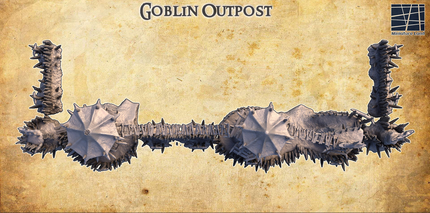 Goblin Huts,Tabletop, dungeons and dragons, Lord of the rings, ruin, dnd rpg, ruins, temple, d and d games, warhammer, dnd, dnd campaign, grimdark, tabletop terrain