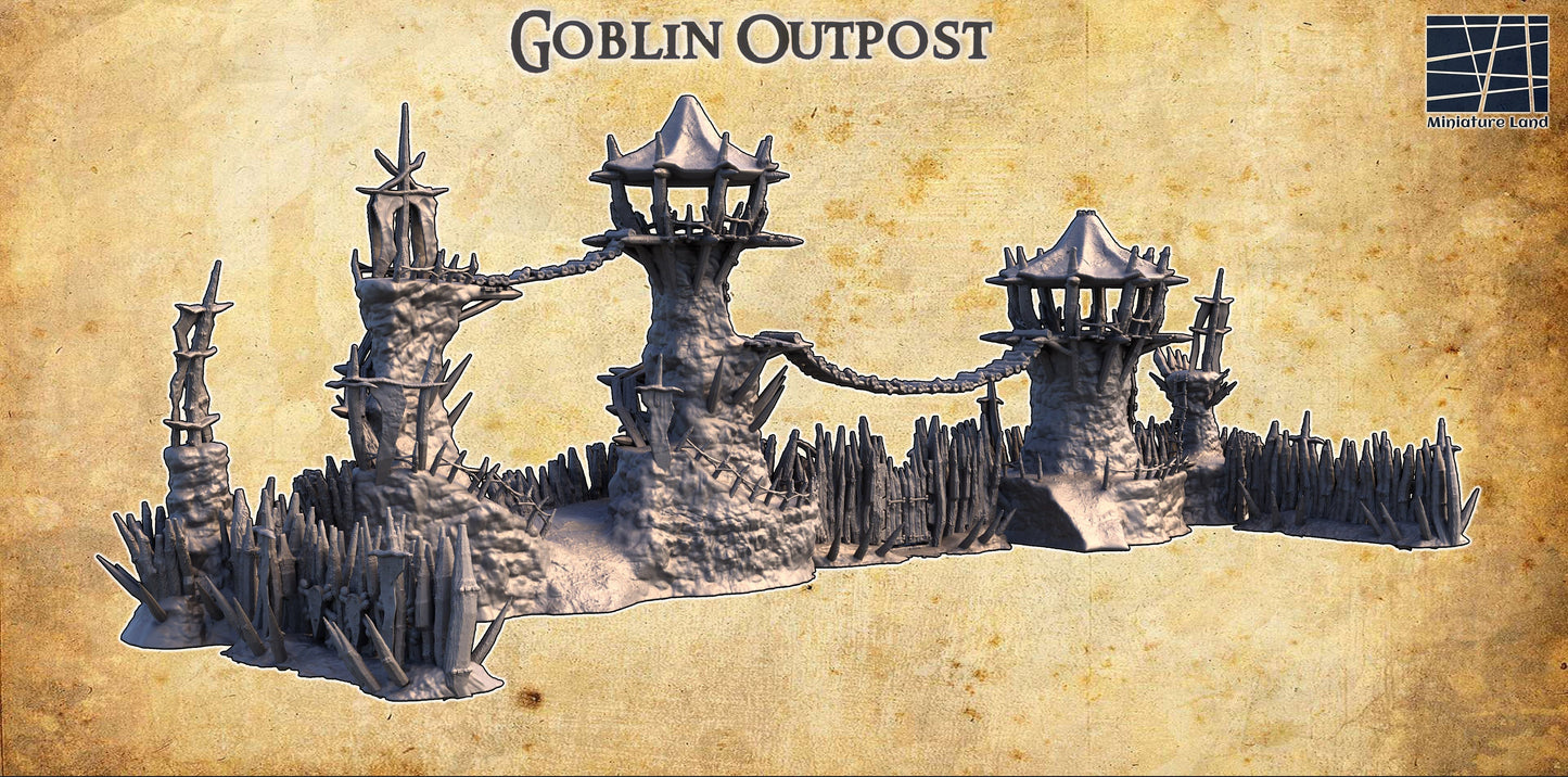 Goblin Huts,Tabletop, dungeons and dragons, Lord of the rings, ruin, dnd rpg, ruins, temple, d and d games, warhammer, dnd, dnd campaign, grimdark, tabletop terrain