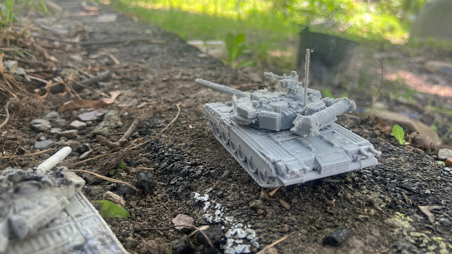 T-80-UM2, Command tank, cold war tank, cold war, tank, Russian, Tabletop terrain, tabletop gaming,