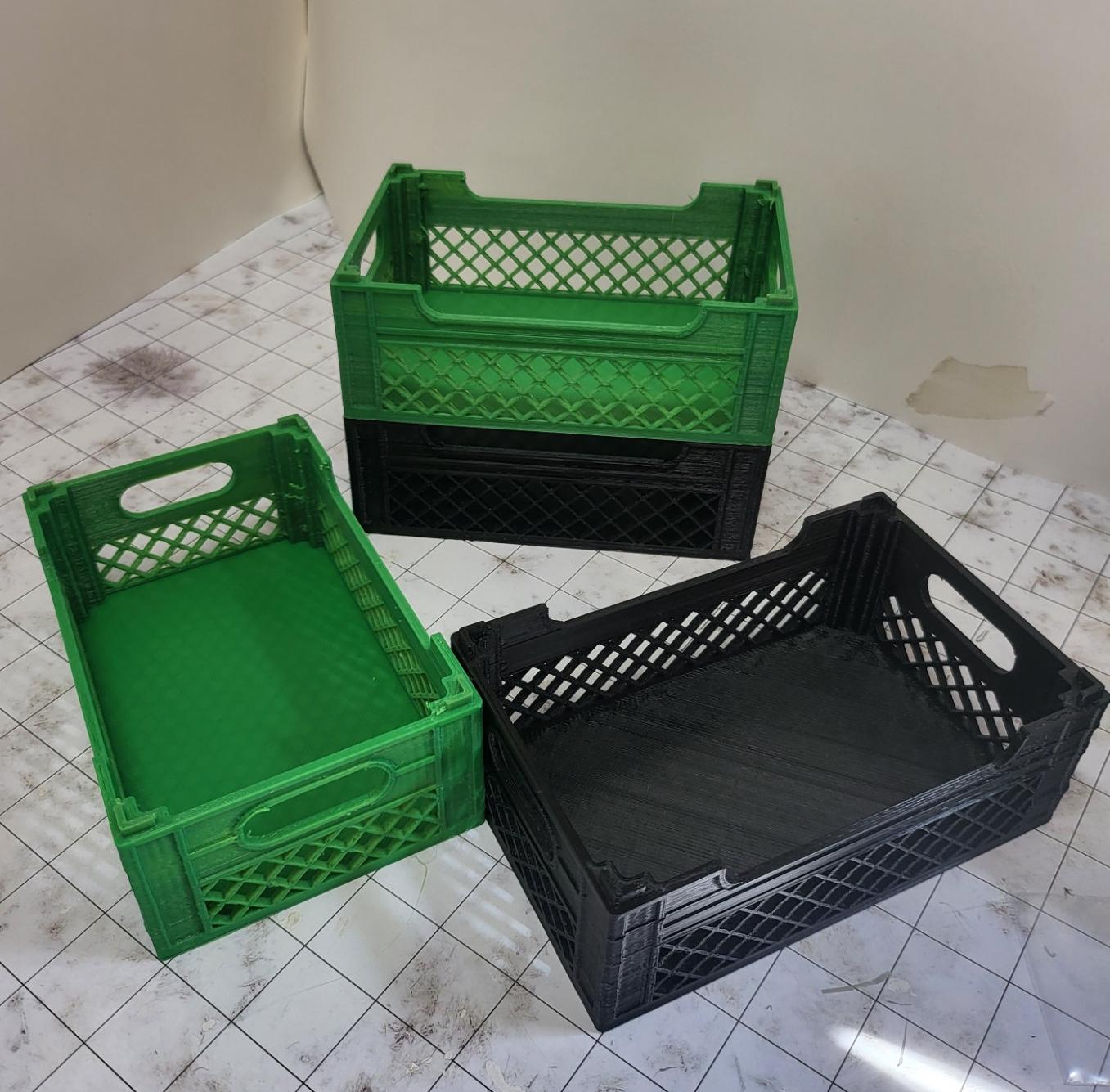 Small Stackable Crates for DnD, Pathfinder - Dice Crate and Miniature Storage