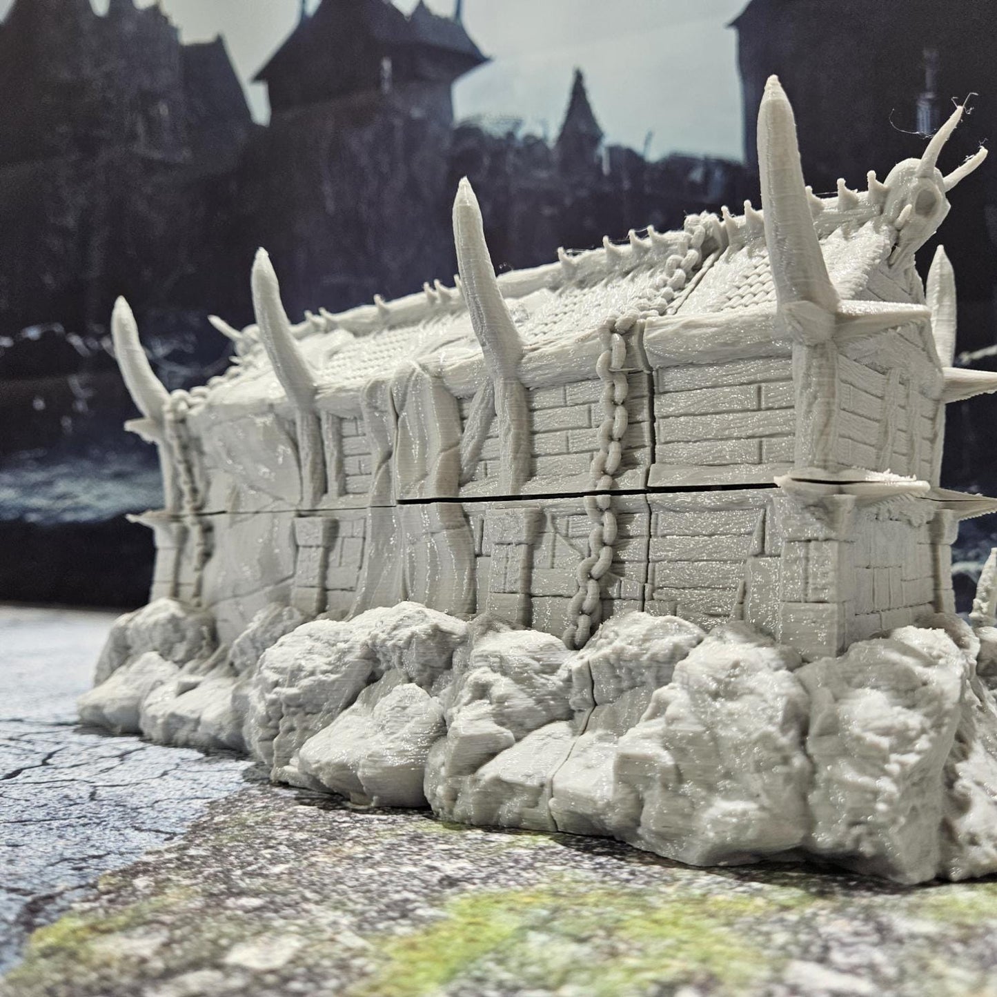 Orc Armory, Orc Weapons, Orc Town, Tabletop Terrain