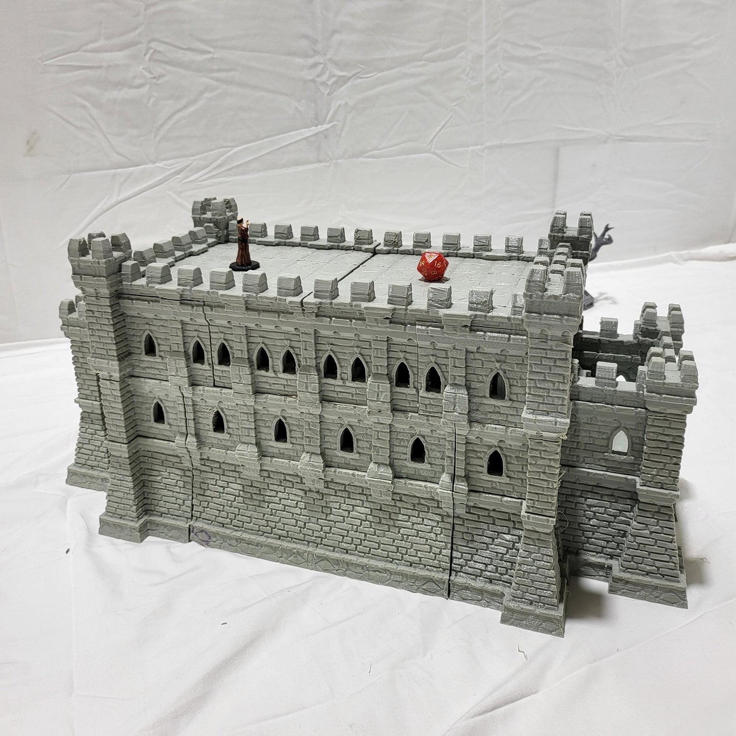 Fort Ulvheim for tabletop wargaming with detailed fortified walls, defensive towers, and buildings. Ideal for strategic battles, fortress sieges, and immersive RPG scenarios in games like Warhammer, D&D, Pathfinder, and historical sieges.