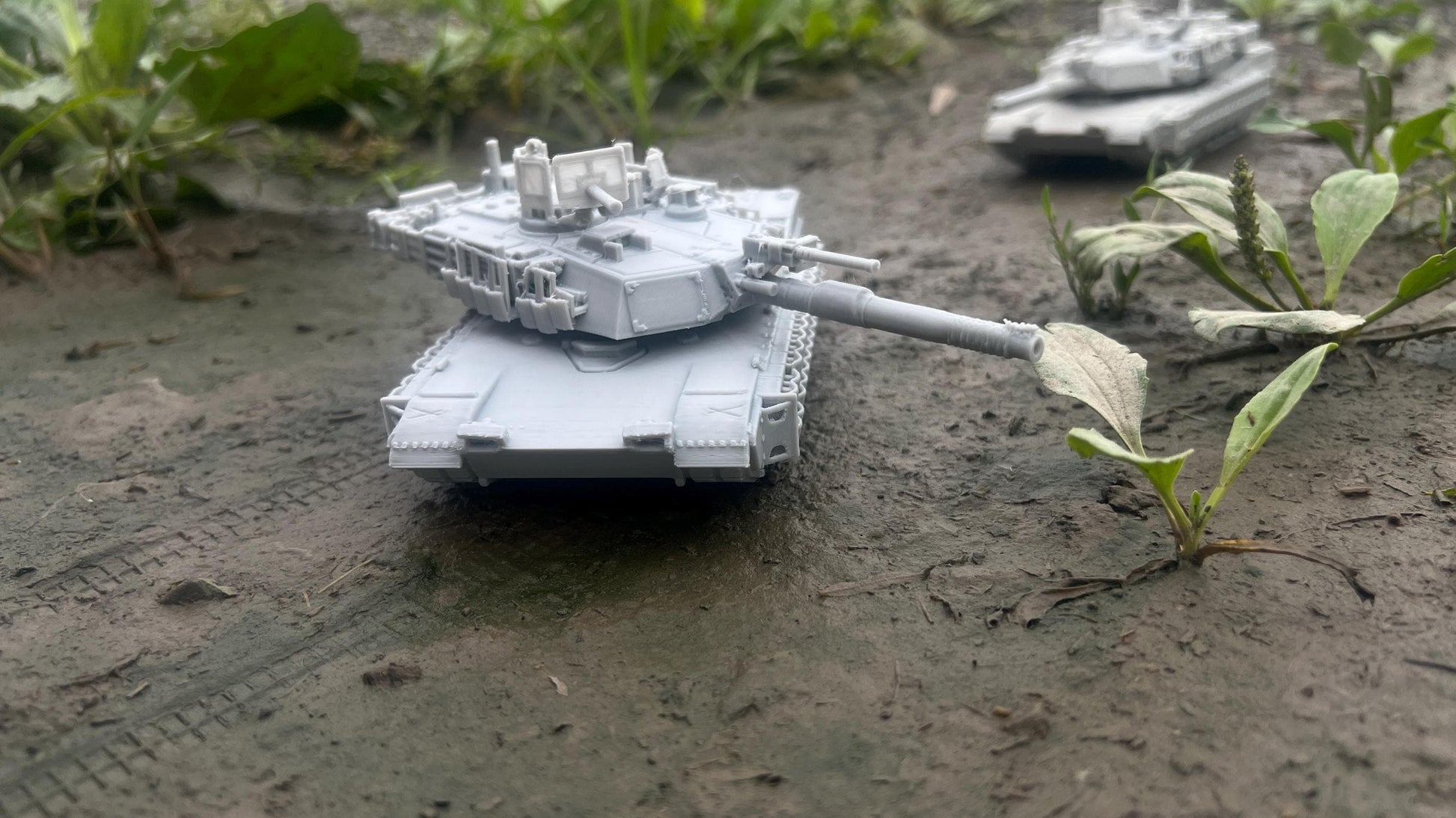 M1A2 Tusk II, Modern warfare, Tabletop terrain, WW2, Modern tank,