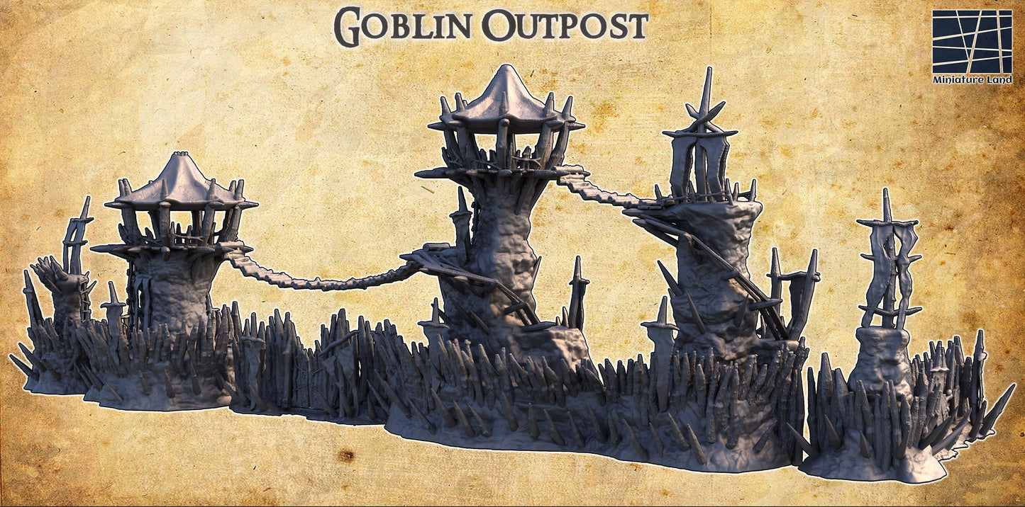 Goblin Huts,Tabletop, dungeons and dragons, Lord of the rings, ruin, dnd rpg, ruins, temple, d and d games, warhammer, dnd, dnd campaign, grimdark, tabletop terrain