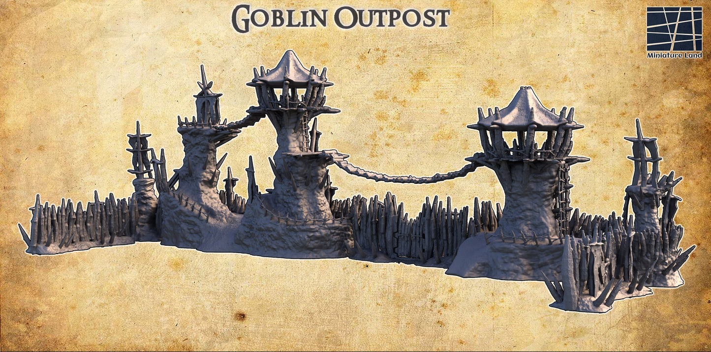 Goblin Huts,Tabletop, dungeons and dragons, Lord of the rings, ruin, dnd rpg, ruins, temple, d and d games, warhammer, dnd, dnd campaign, grimdark, tabletop terrain