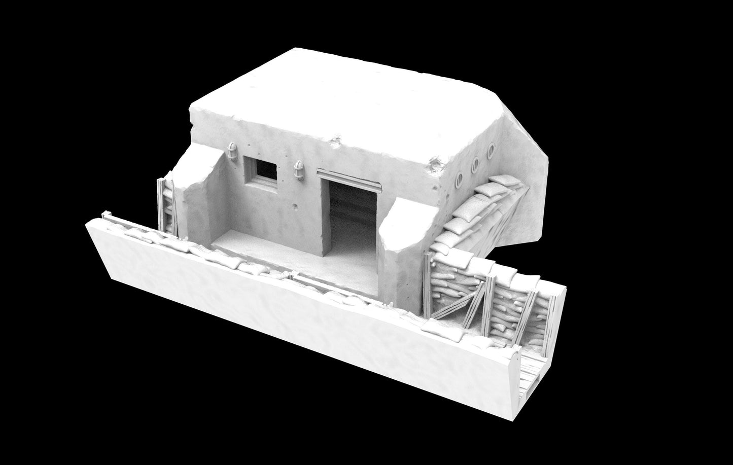 Modular Trench System: Historical Battlefield Terrain for Bolt Action, and Wargaming