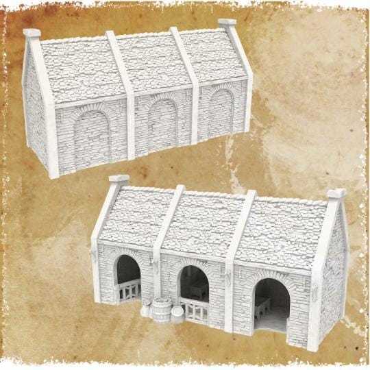 Roadside Inn: Historical Colonial Inn Complex for D&D, Model Railroading, and Wargaming