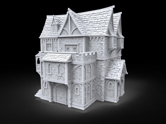 Step into the world of maritime authority with our exquisite 3D-printed scale model of The Harbourmaster&#39;s Office. As the Sheriff of the Port, the Harbourmaster holds significant legal power, Dungeons and Dragons, Harbor, Ancrabourg