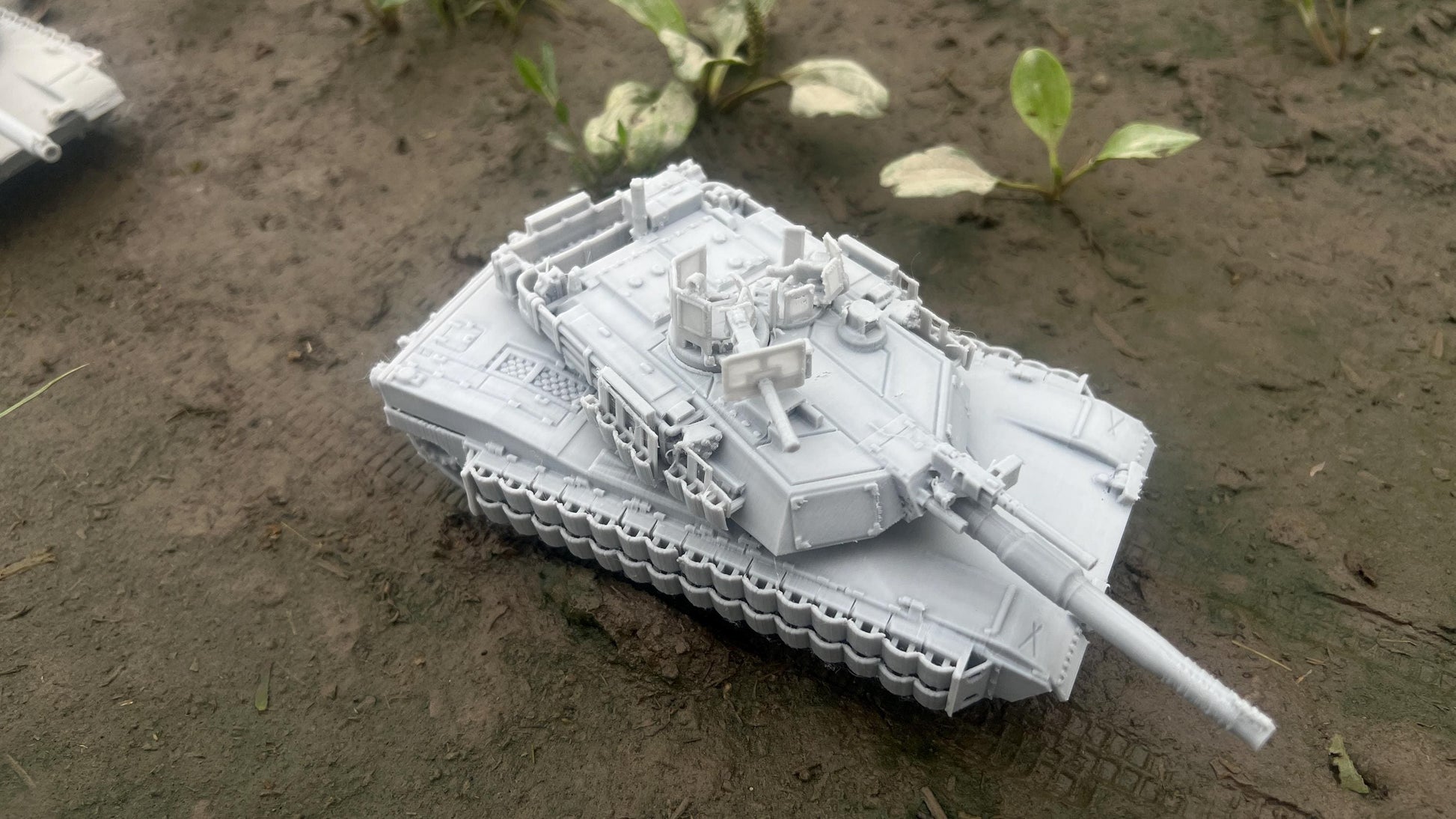 M1A2 Tusk II, Modern warfare, Tabletop terrain, WW2, Modern tank,