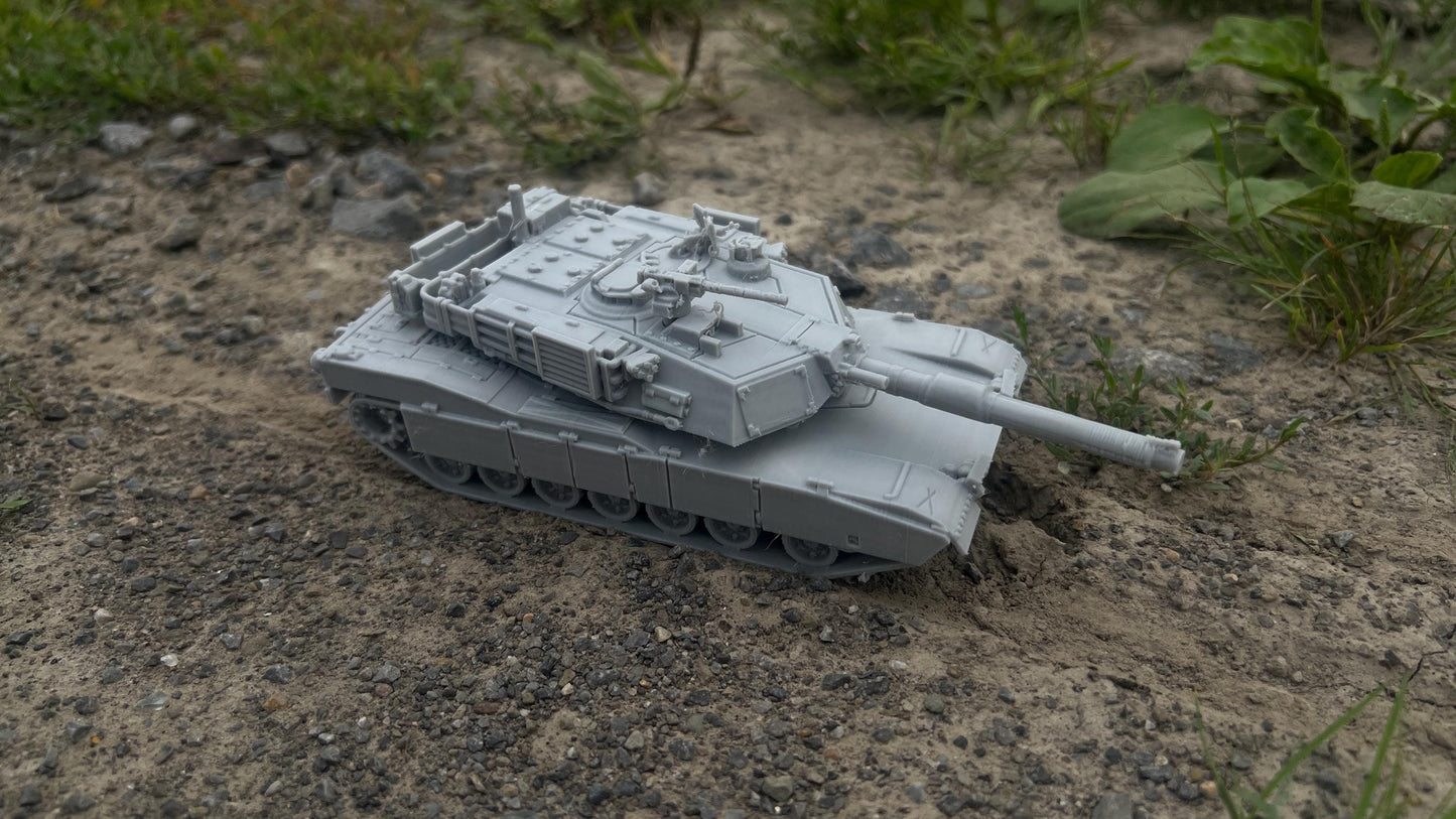 M1A2, Modern warfare, Tabletop terrain, WW2, Modern tank,