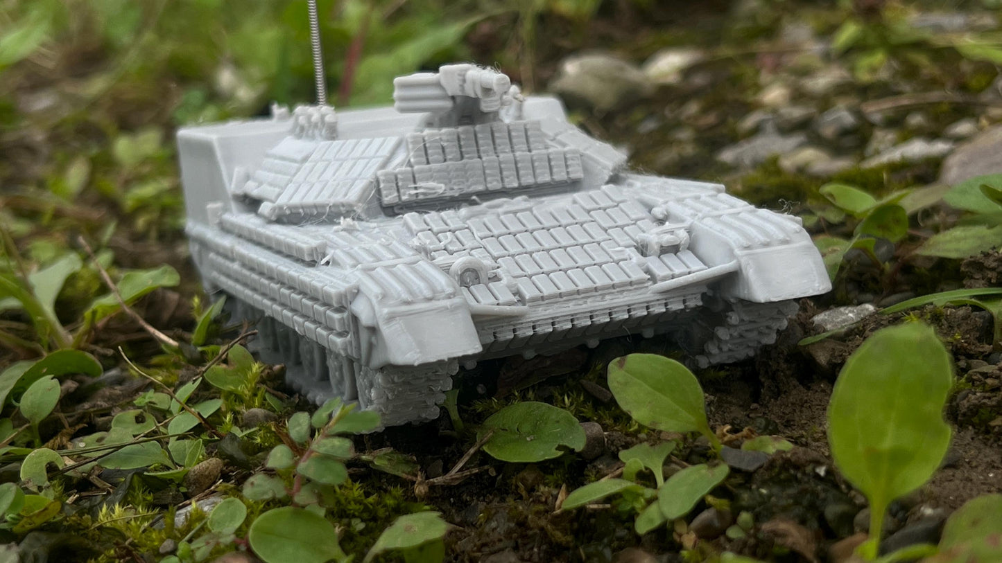 T-64 BTR-T, Ukrainian tank, APC, Modern warfare, Tabletop terrain,