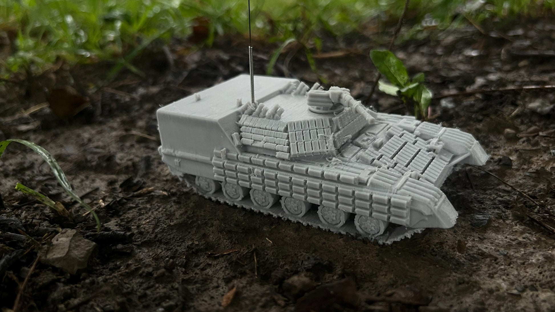 T-64 BTR-T, Ukrainian tank, APC, Modern warfare, Tabletop terrain,