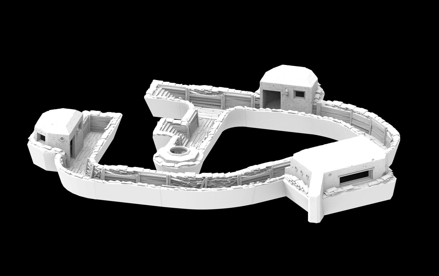 Modular Trench System: Historical Battlefield Terrain for Bolt Action, and Wargaming