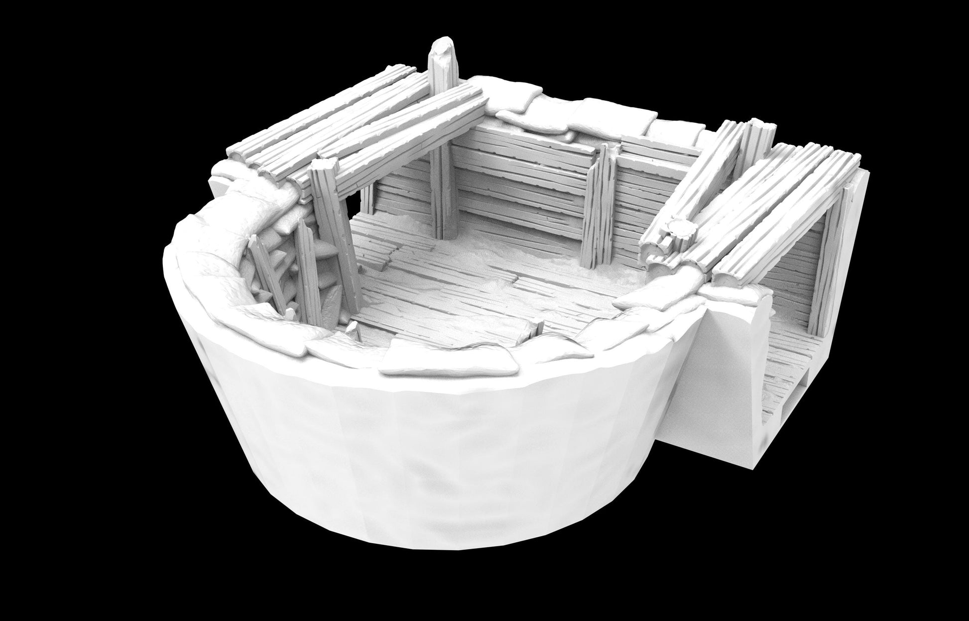 Modular Trench System: Historical Battlefield Terrain for Bolt Action, and Wargaming