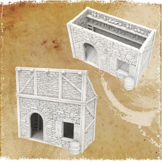 Roadside Inn: Historical Colonial Inn Complex for D&D, Model Railroading, and Wargaming