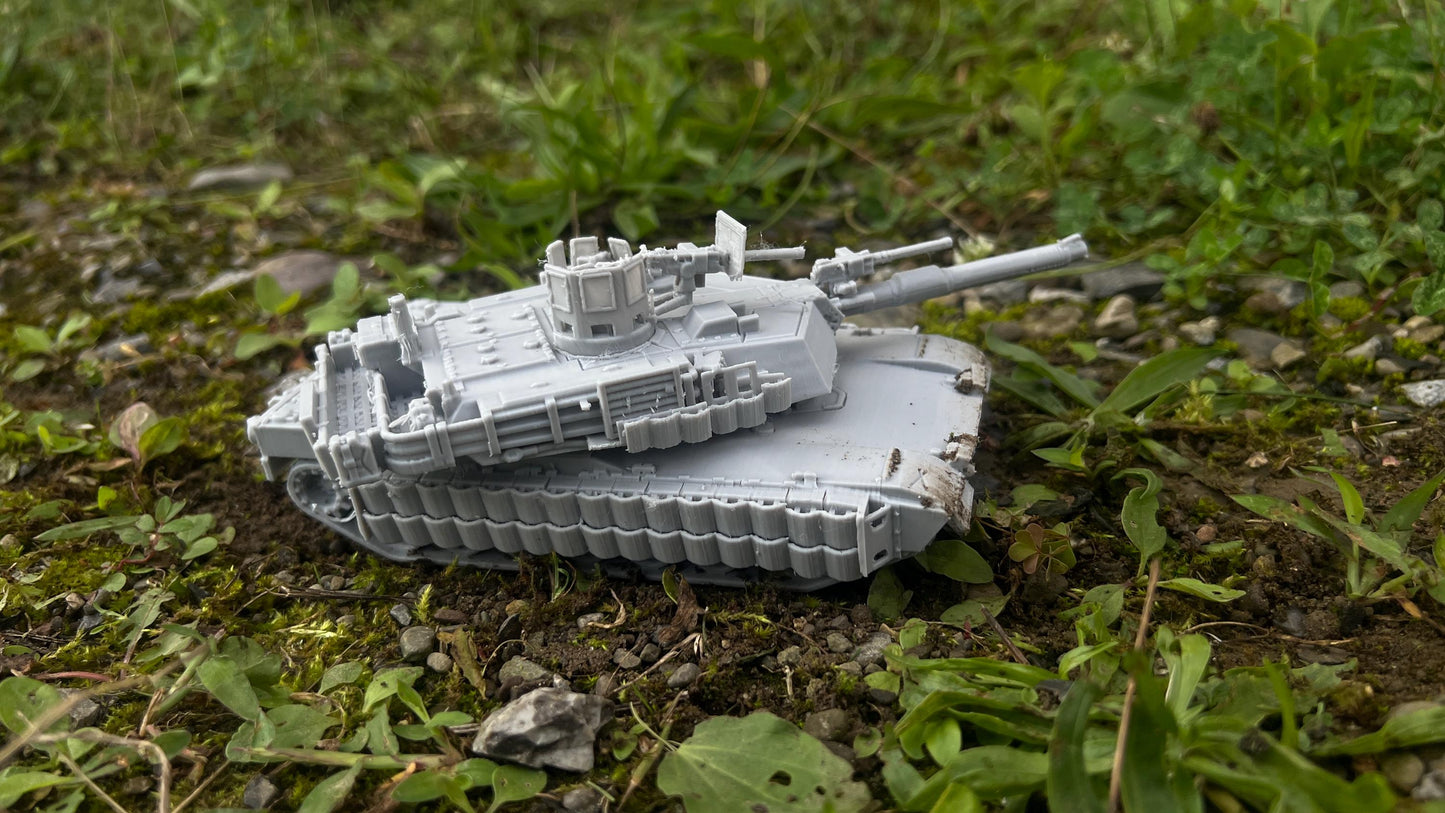 M1A2 SEP V2, Modern warfare, Tabletop terrain, WW2, Modern tank,