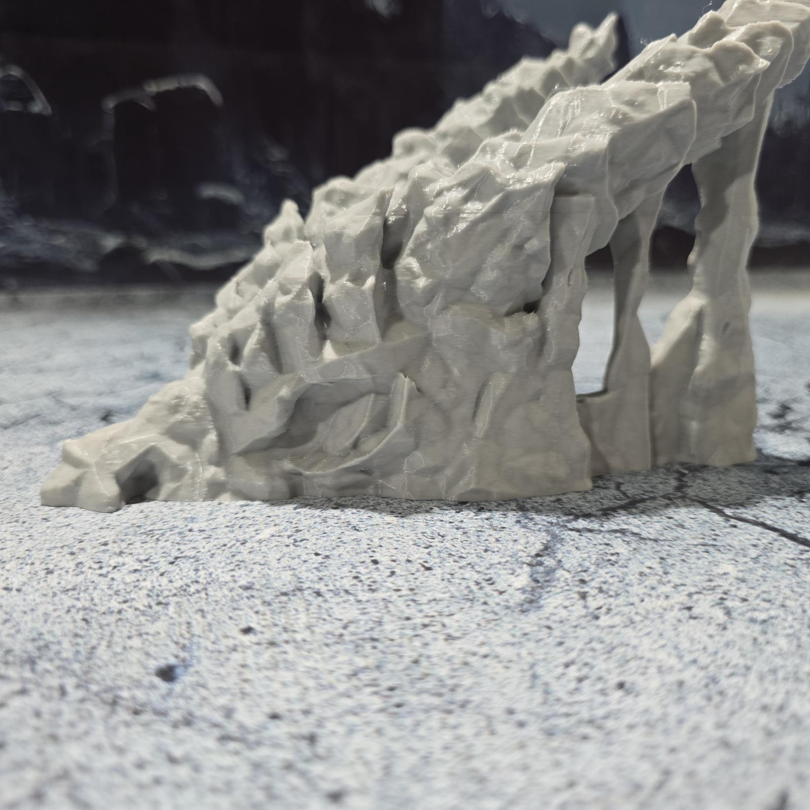 A meticulously crafted 3D model depicting a dragon&#39;s skull that serves as a cave entrance, set against a backdrop of ominous, dark castles and rugged terrains, perfect for enhancing medieval and fantasy-themed gaming sessions.