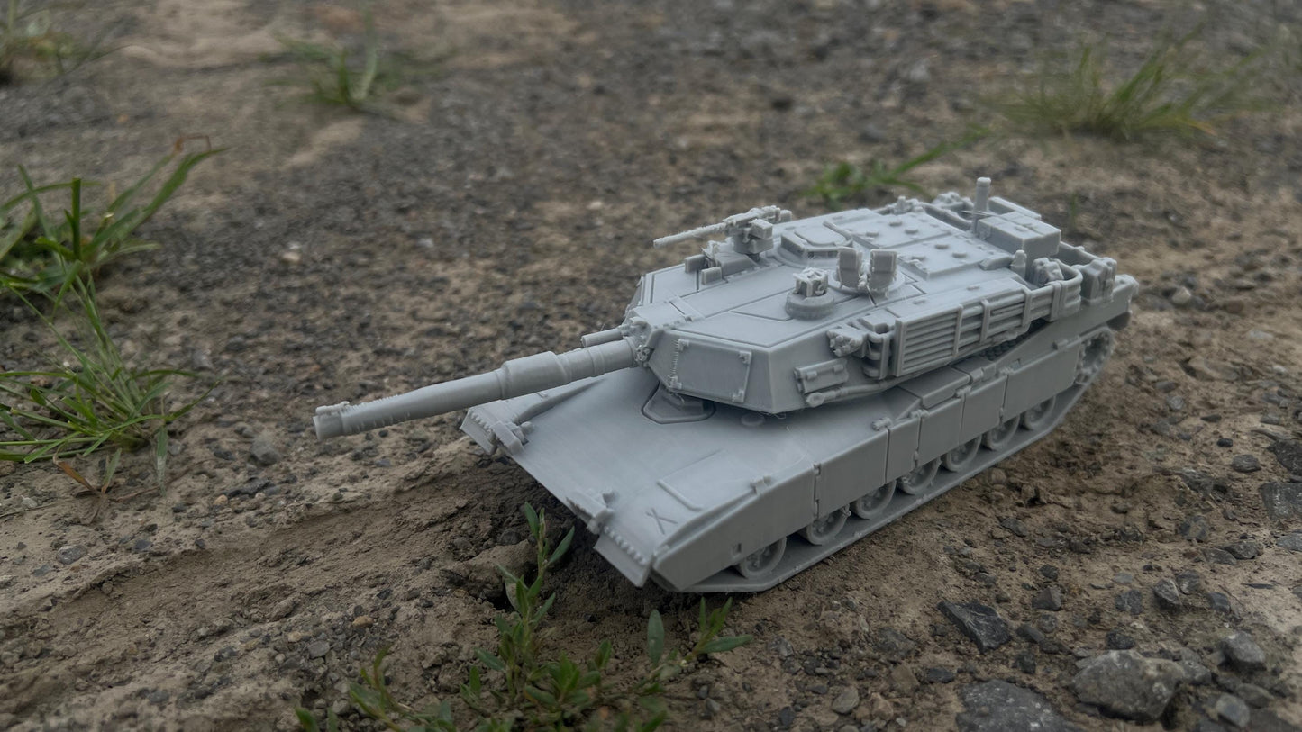 M1A2, Modern warfare, Tabletop terrain, WW2, Modern tank,