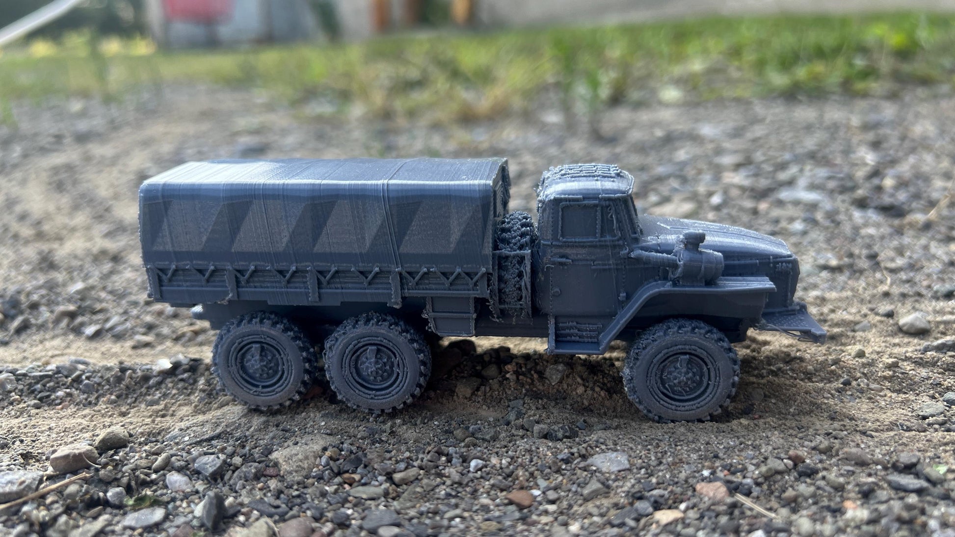 Ural 4320, covered, Truck, Soviet Era, Post War, cold war, tabletop gaming, tabletop terrain