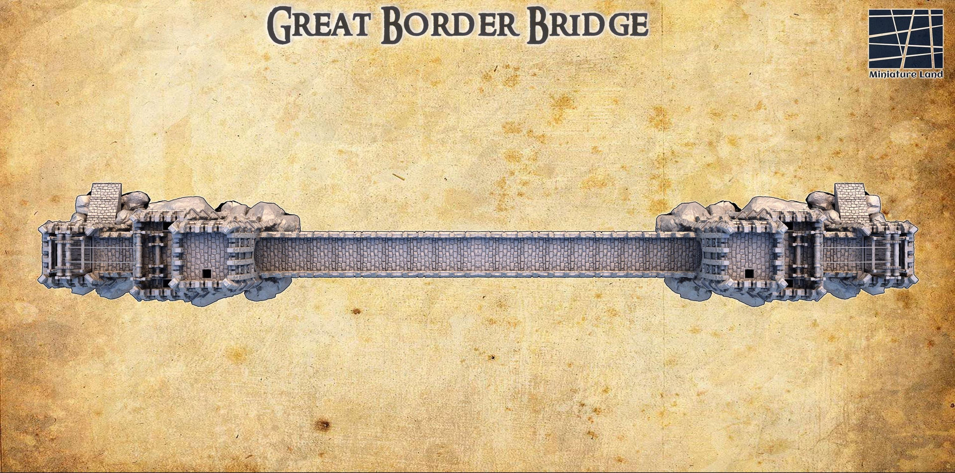 Great Border Bridge: Medieval Period Fortress Bridge