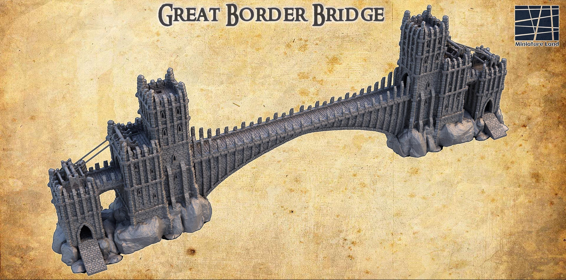 Great Border Bridge: Medieval Period Fortress Bridge