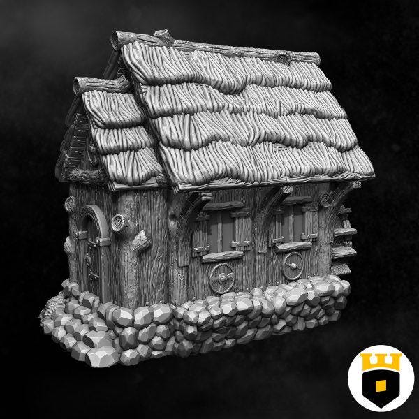 Experience the rugged charm of the Viking Age with these detailed 3D printed models, featuring interiors and exteriors of typical Norse farm buildings. Perfect for bringing historical depth to your tabletop games.