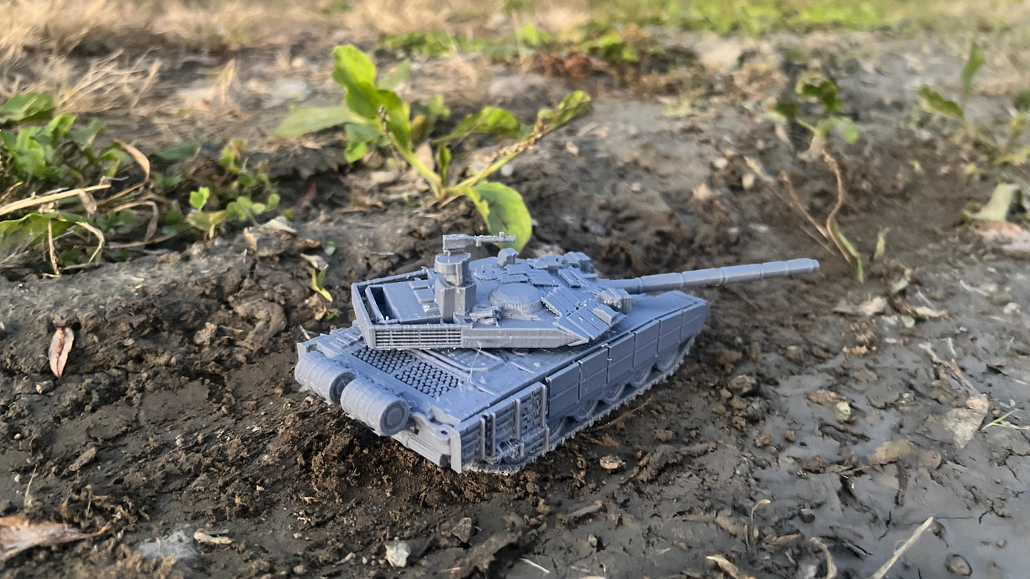 T-90 MS Tagil for Tabletop Wargaming - Cold War to Modern Warfare Model