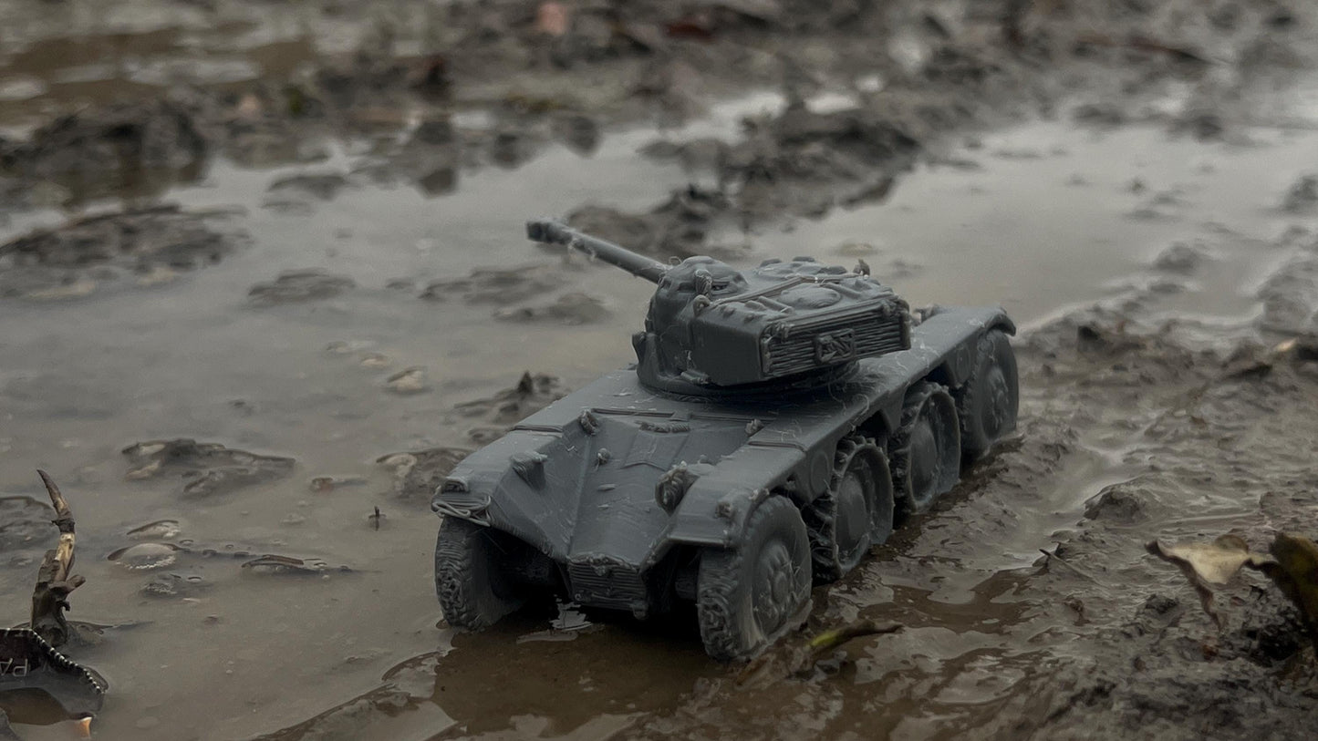 Panhard EBR 75, Modern warfare, Tabletop terrain, French, Modern tank,