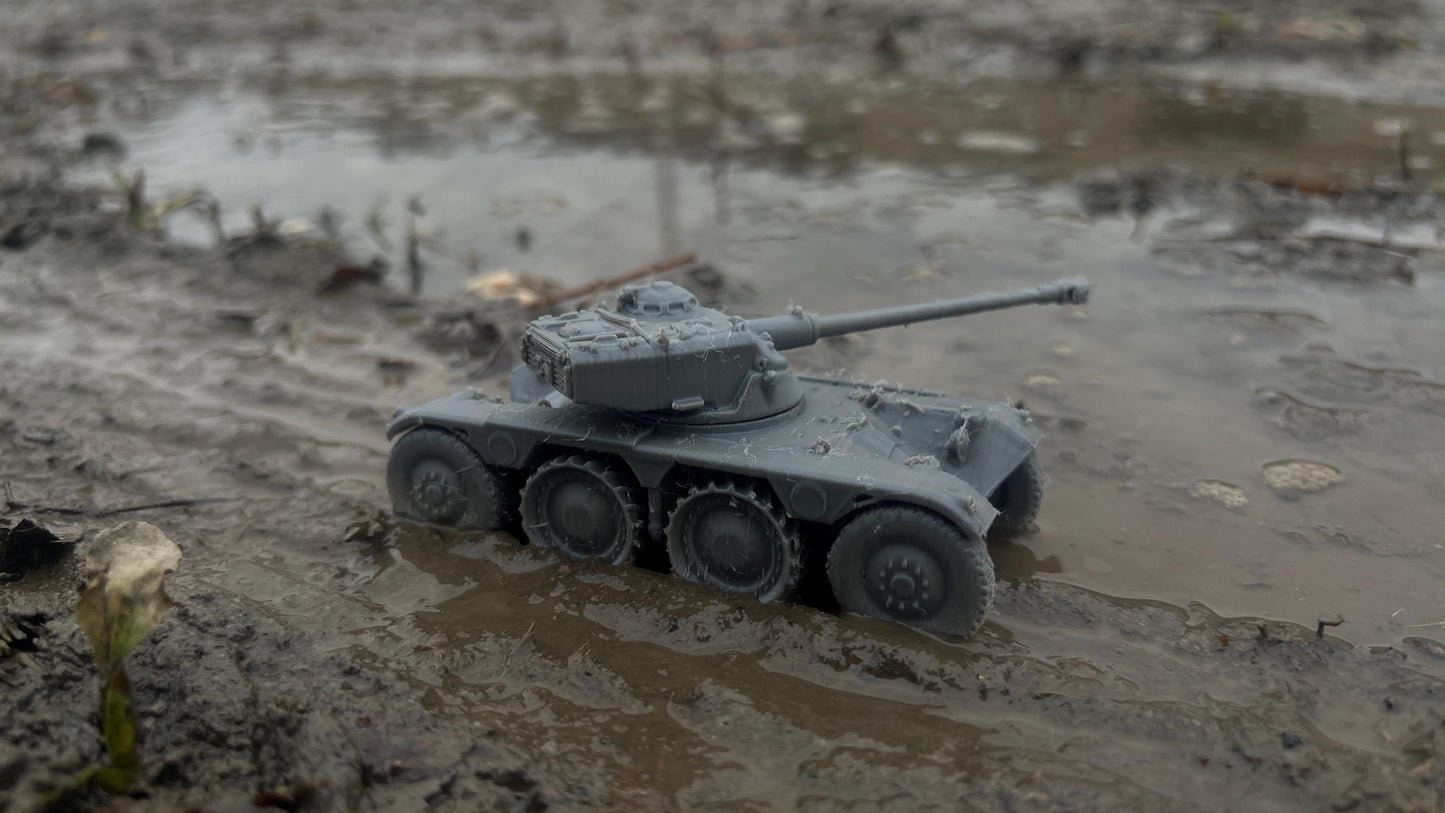 Panhard EBR 75, Modern warfare, Tabletop terrain, French, Modern tank,