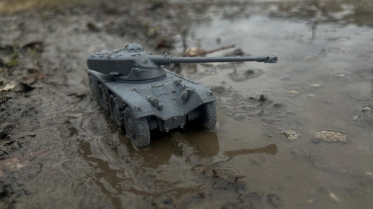 Panhard EBR 75, Modern warfare, Tabletop terrain, French, Modern tank,