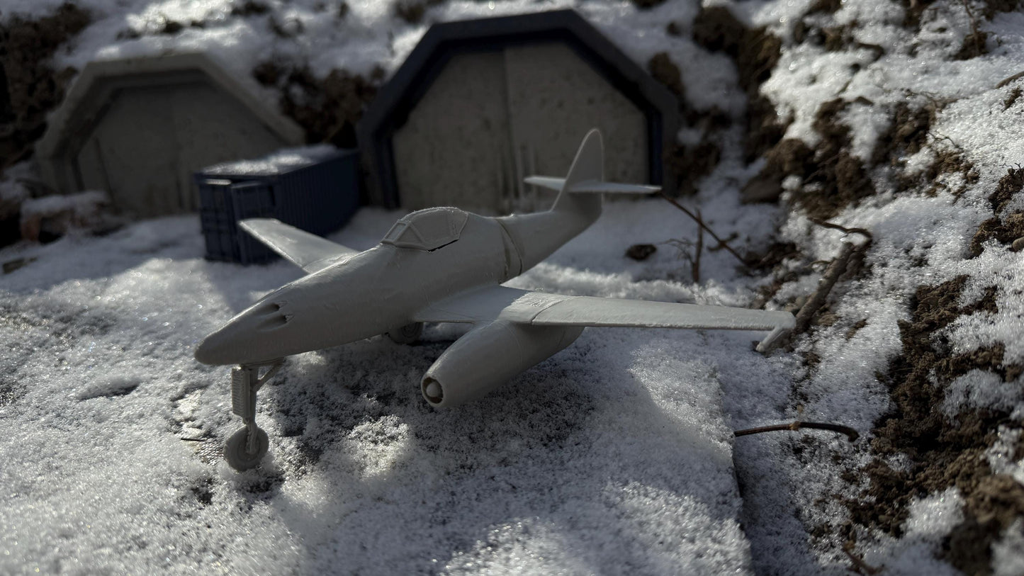 ME-262 A-1a, Messerschmitt, German, Jet, Modern warfare, Tabletop terrain, WW2, WWII,