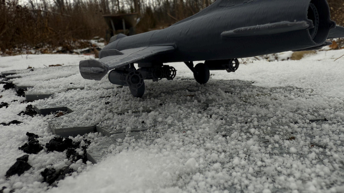 SU-7, Sukhoi, Soviet Jet, Modern warfare, Tabletop terrain, Cold war,