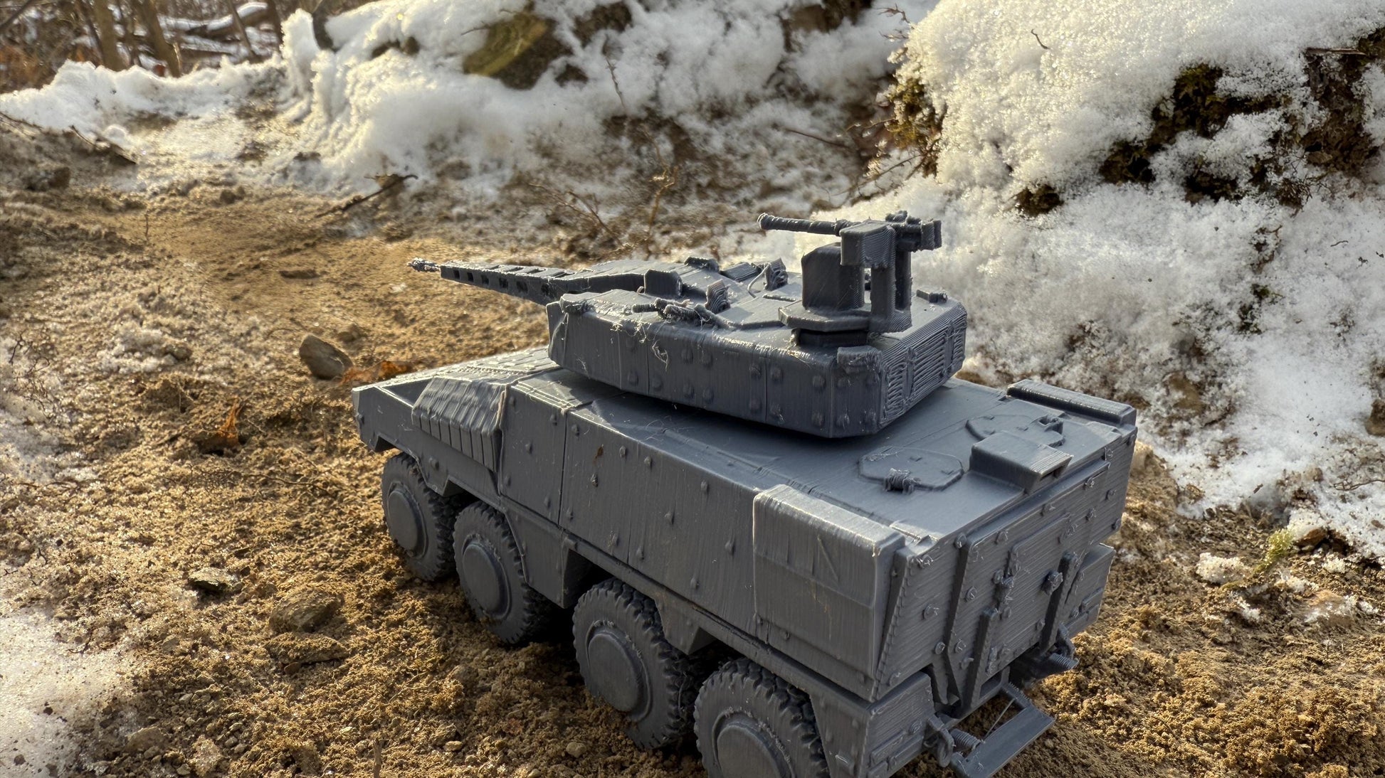 Boxer GTK SET 1, armored vehicle, Boxer Set, Boxer GTK, Modern warfare, Tabletop terrain, German, Modern tank,