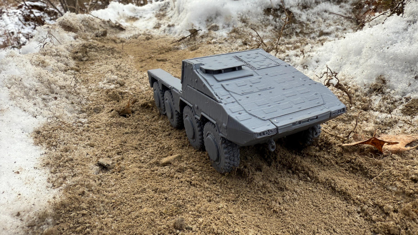 Boxer GTK SET 2, armored vehicle, Boxer Set, Boxer GTK, Modern warfare, Tabletop terrain, German, Modern tank,