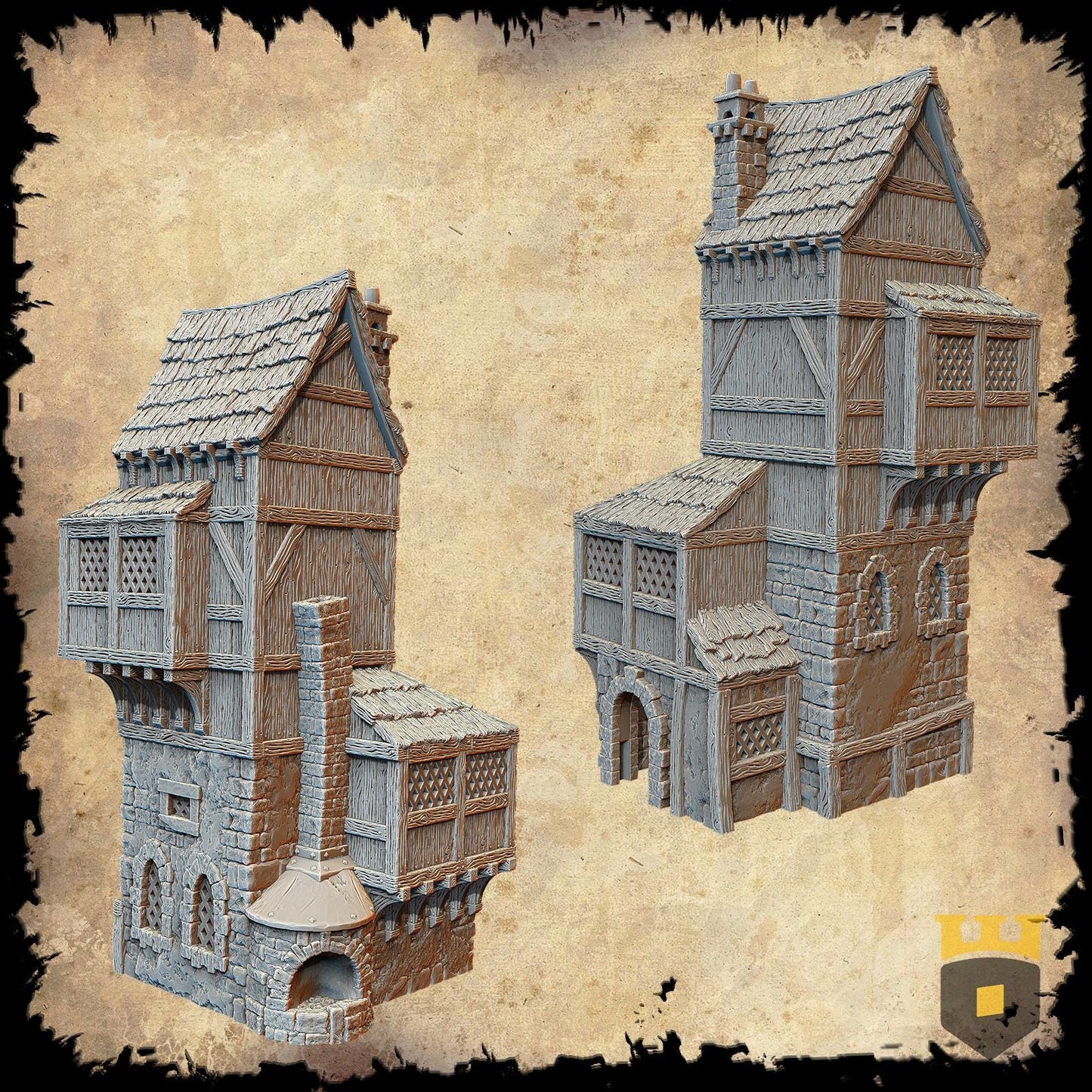 Blacksmith's Tower: Medieval Era - Crafting Shop for RPGs and Historical Scenery