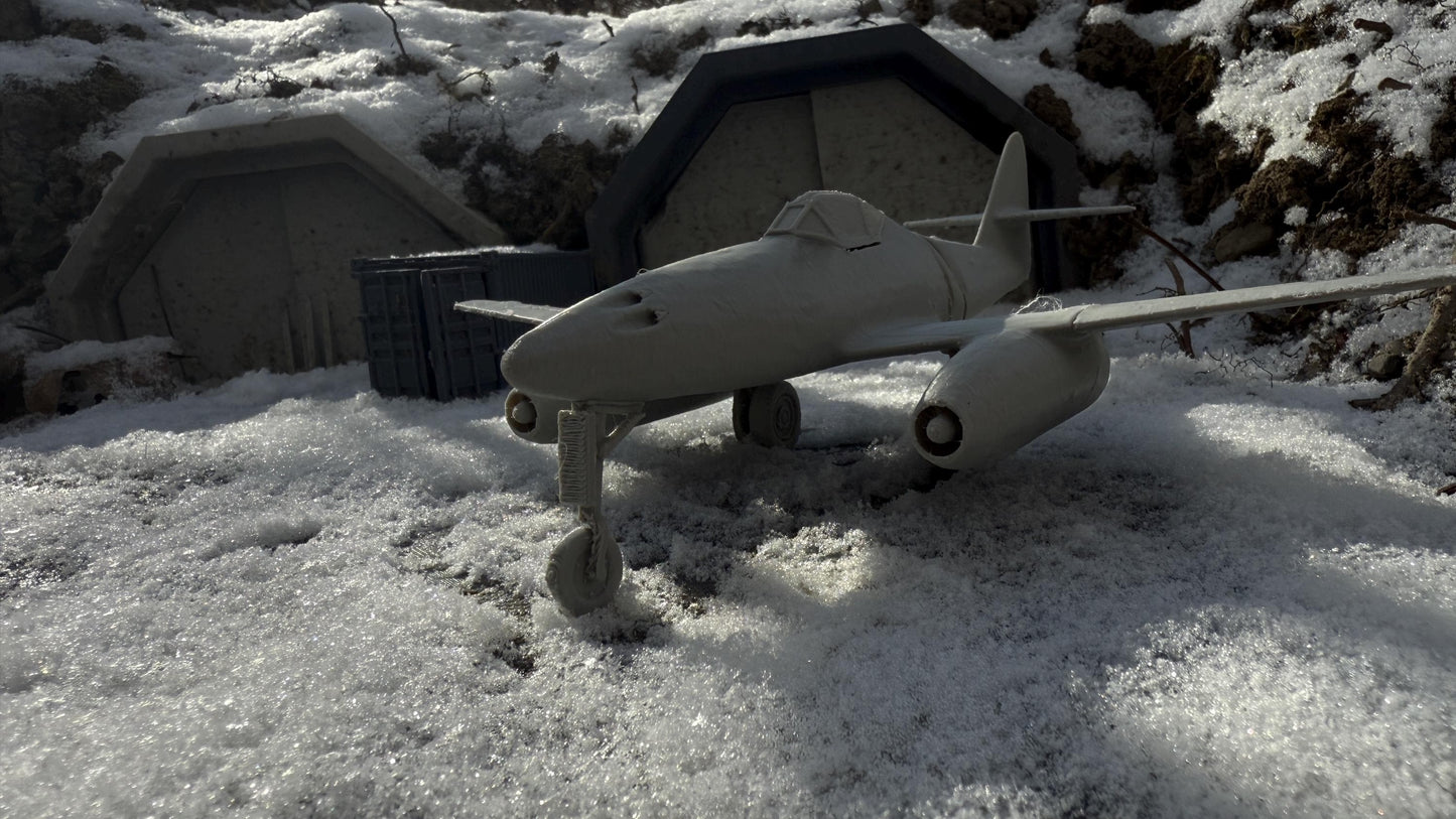 ME-262 A-1a, Messerschmitt, German, Jet, Modern warfare, Tabletop terrain, WW2, WWII,