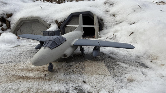 F3D-1 Skyknight, Night fighter, Naval Jet, Radar, Modern warfare, Tabletop terrain, Cold war,