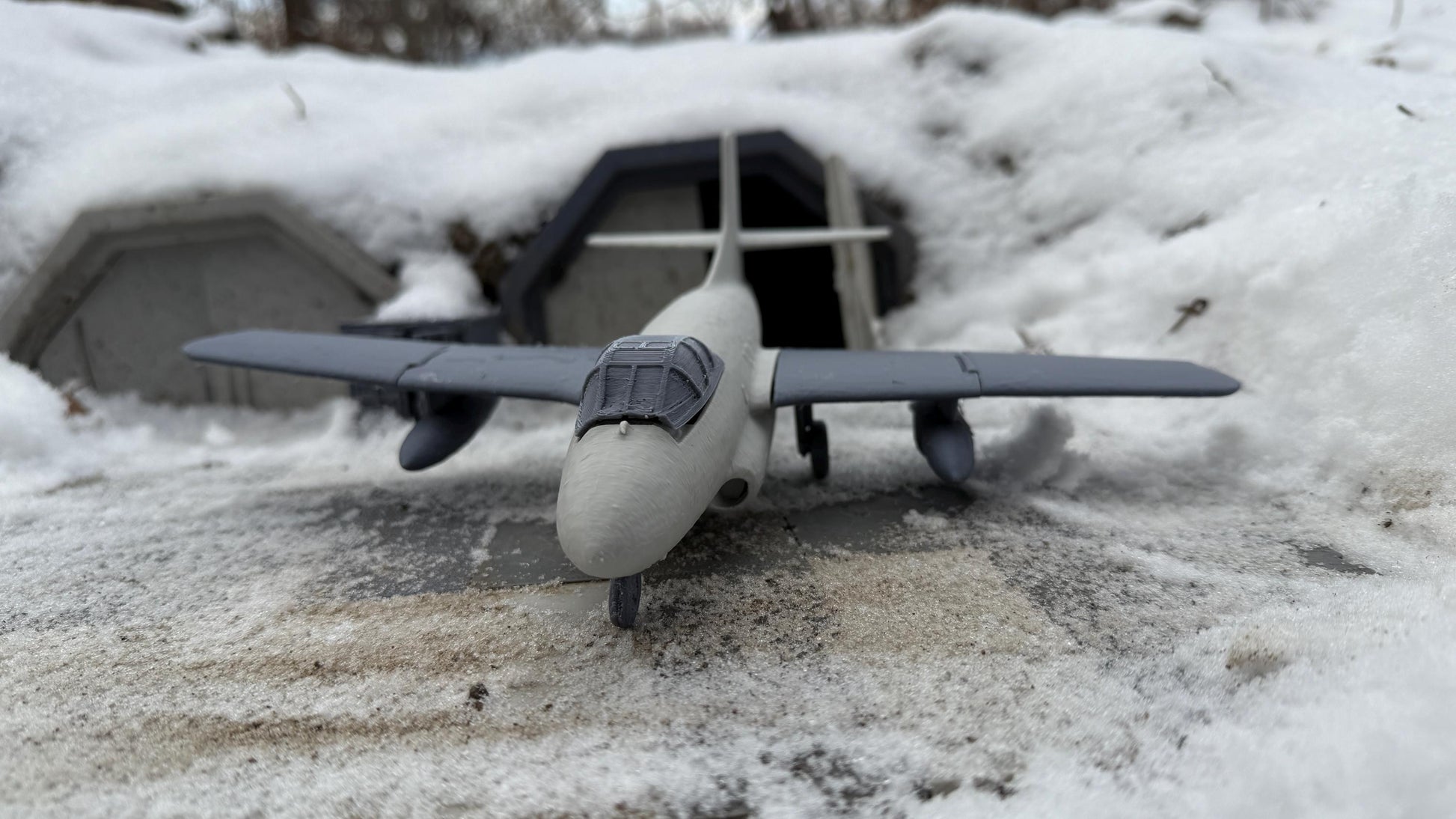 F3D-1 Skyknight, Night fighter, Naval Jet, Radar, Modern warfare, Tabletop terrain, Cold war,