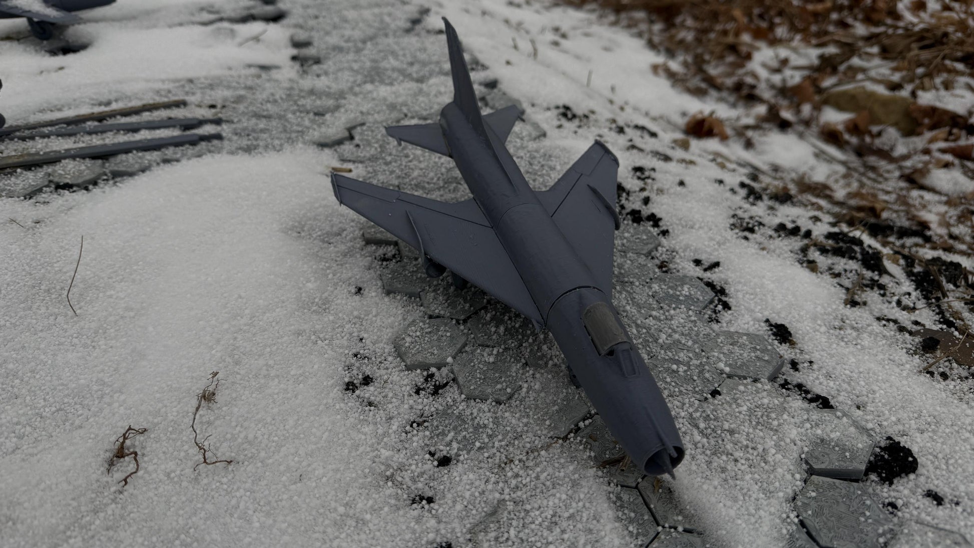 SU-7, Sukhoi, Soviet Jet, Modern warfare, Tabletop terrain, Cold war,