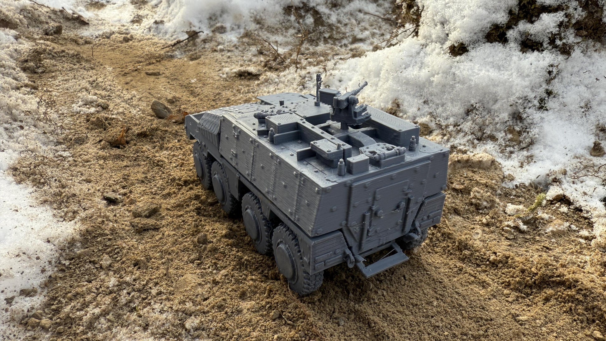 Boxer GTK SET 1, armored vehicle, Boxer Set, Boxer GTK, Modern warfare, Tabletop terrain, German, Modern tank,